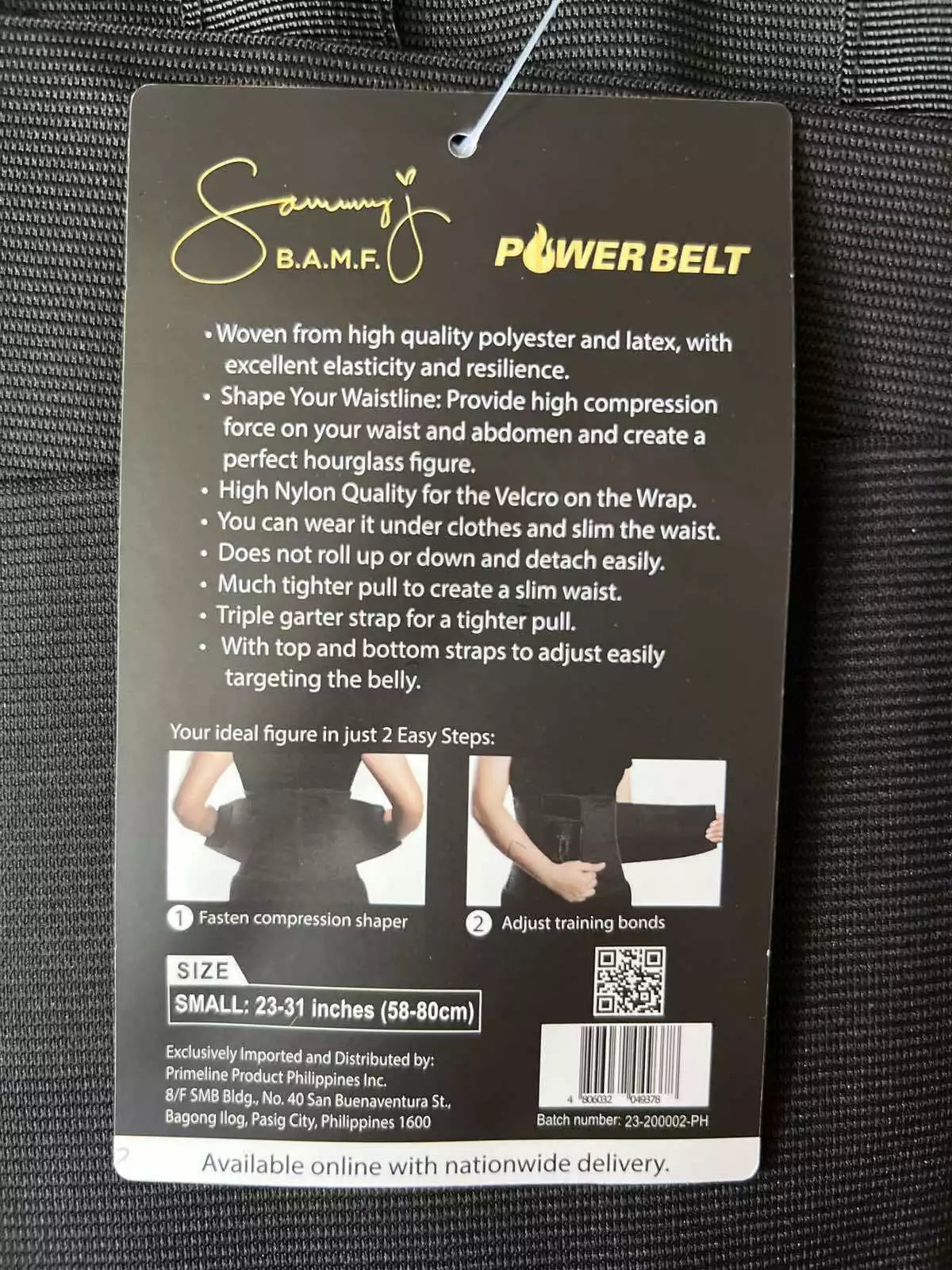 Sammy J Slim Belt Version 5