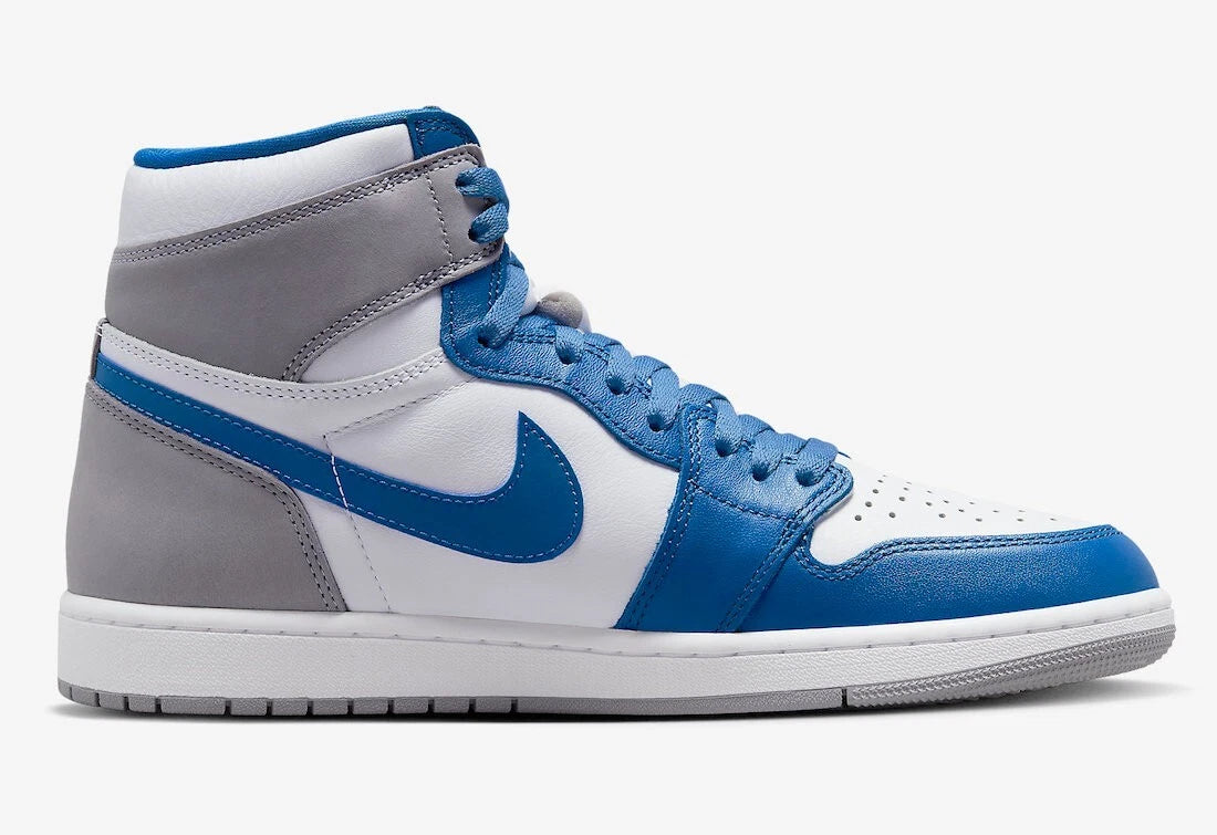 Air Jordan 1 HIGH (True Blue) Size 9 Shoes