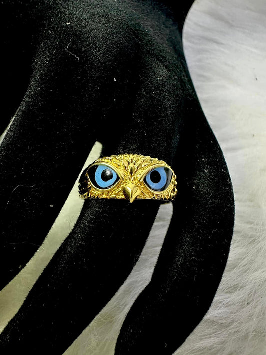 WG02843 R, 18k Saudi Gold Ring – 3.07 grams