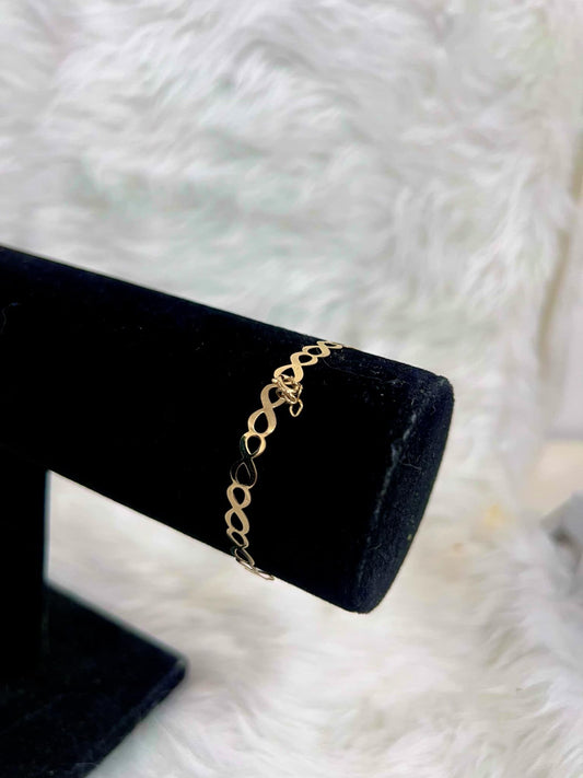 WG03291 B, 18k Saudi Gold Bracelet – 1.96 grams