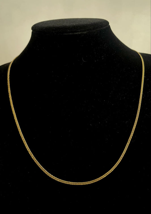 WG03395 N, 18k Saudi Gold Necklace – 3.45 grams