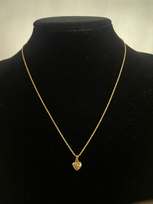 18k Saudi Gold Necklace – 1.88 grams