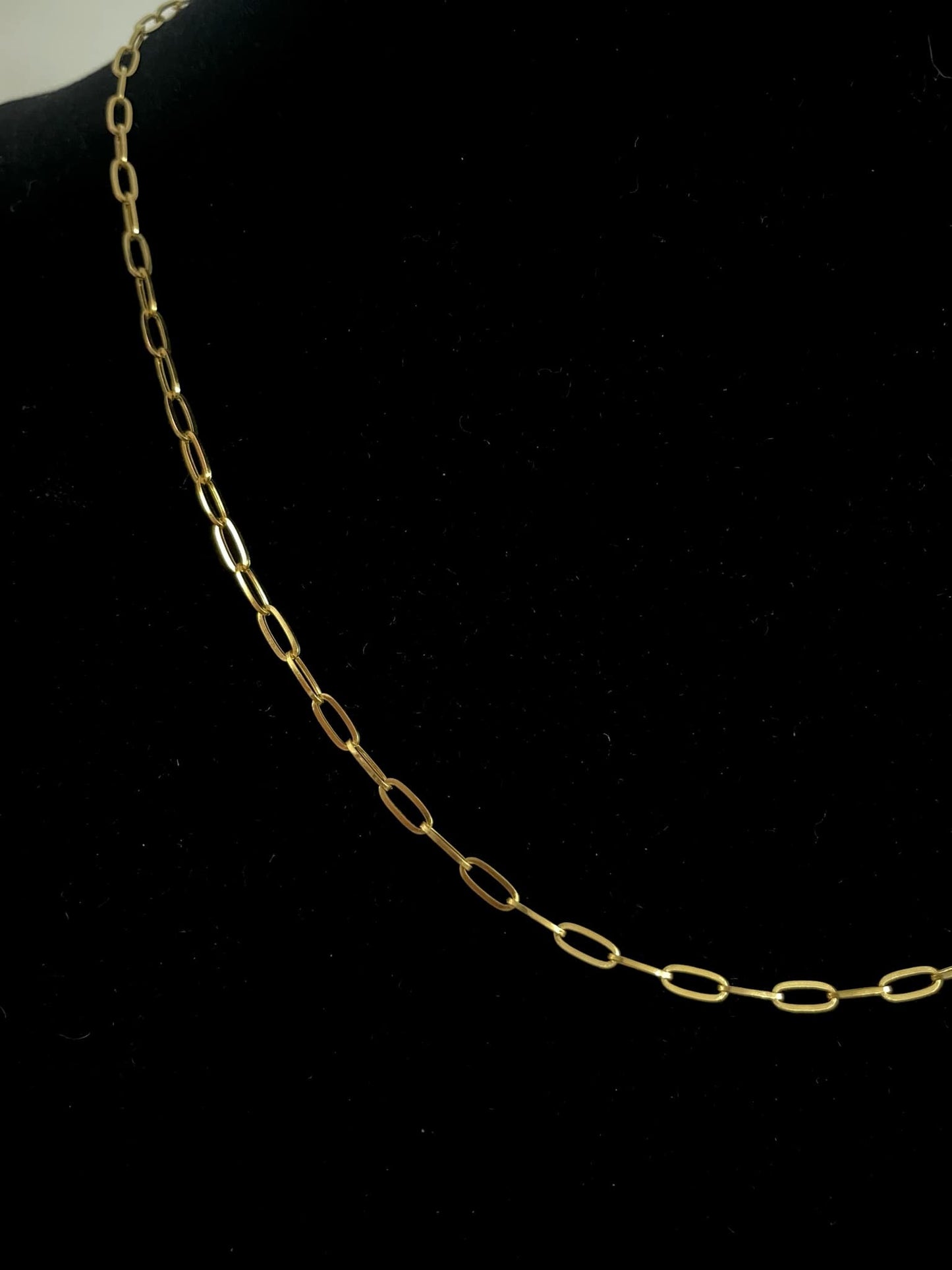 18k Saudi Gold Necklace – 3.27 grams