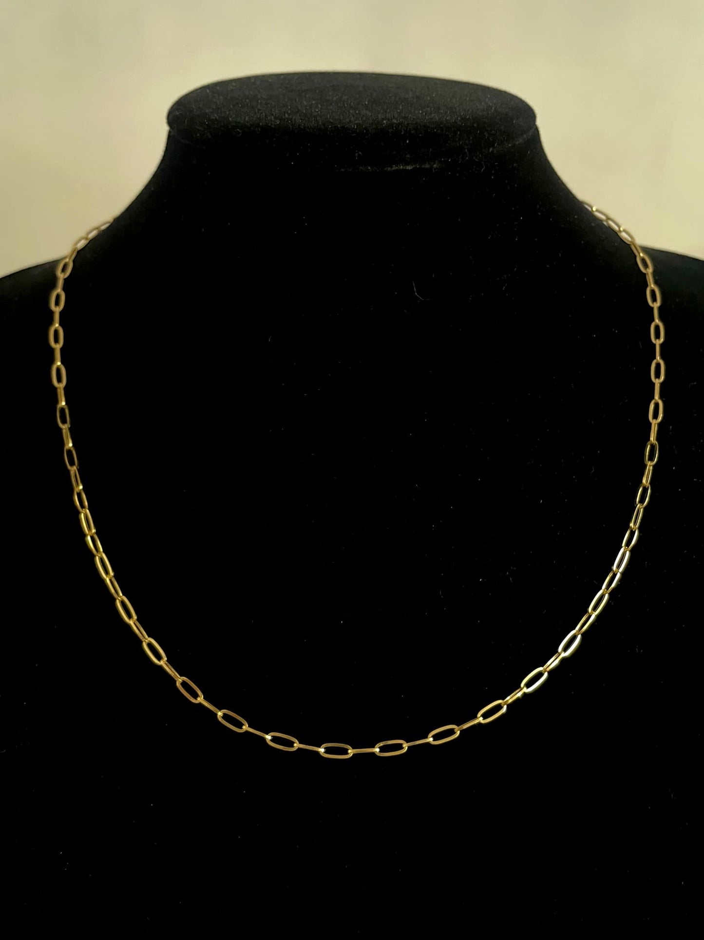 18k Saudi Gold Necklace – 3.27 grams