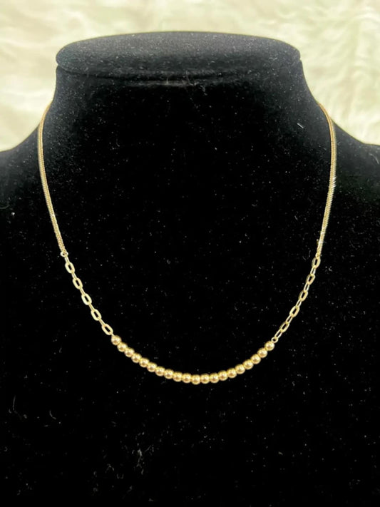 18k Saudi Gold Necklace – 2.5 grams