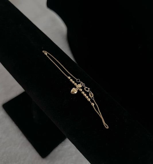 WG03500 B, 18k Saudi Gold Bracelet – 0.63 grams