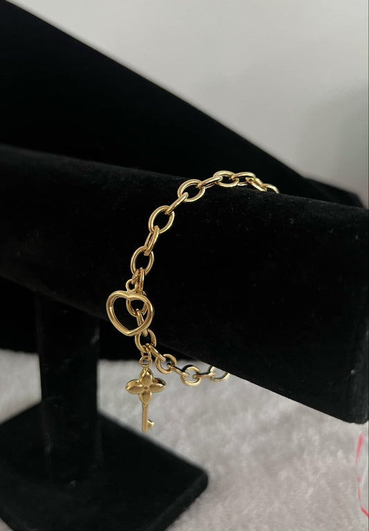 18k Saudi Gold Bracelet – 6.38 grams