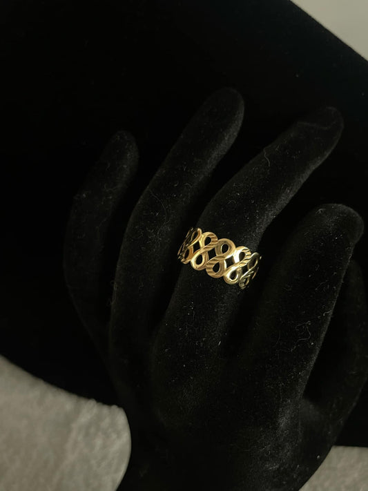 WG03465 R, 18k Saudi Gold Ring – 2.01 grams