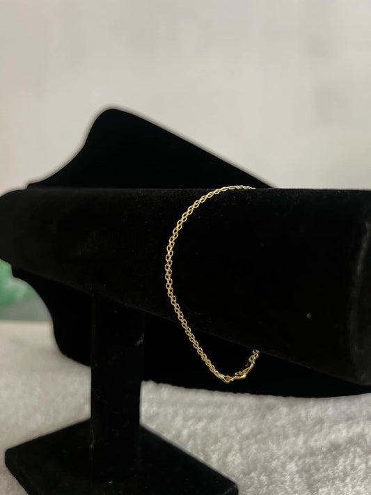 18k Saudi Gold Bracelet – 1.41 grams