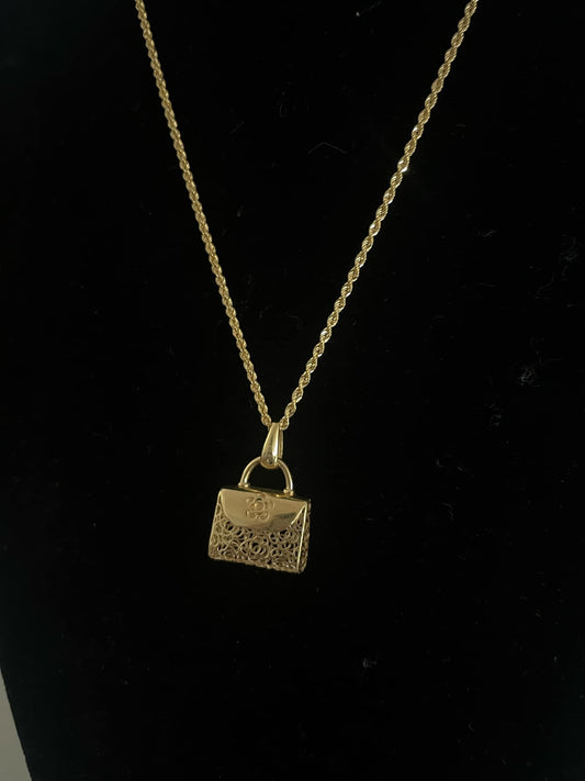 18k Saudi Gold Necklace – 5.34 grams