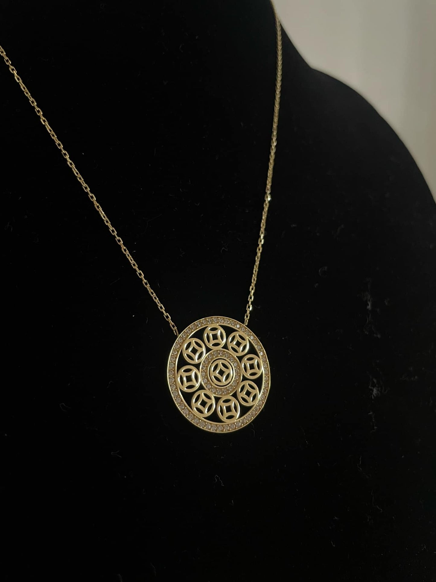 18k Saudi Gold Necklace – 5.98 grams
