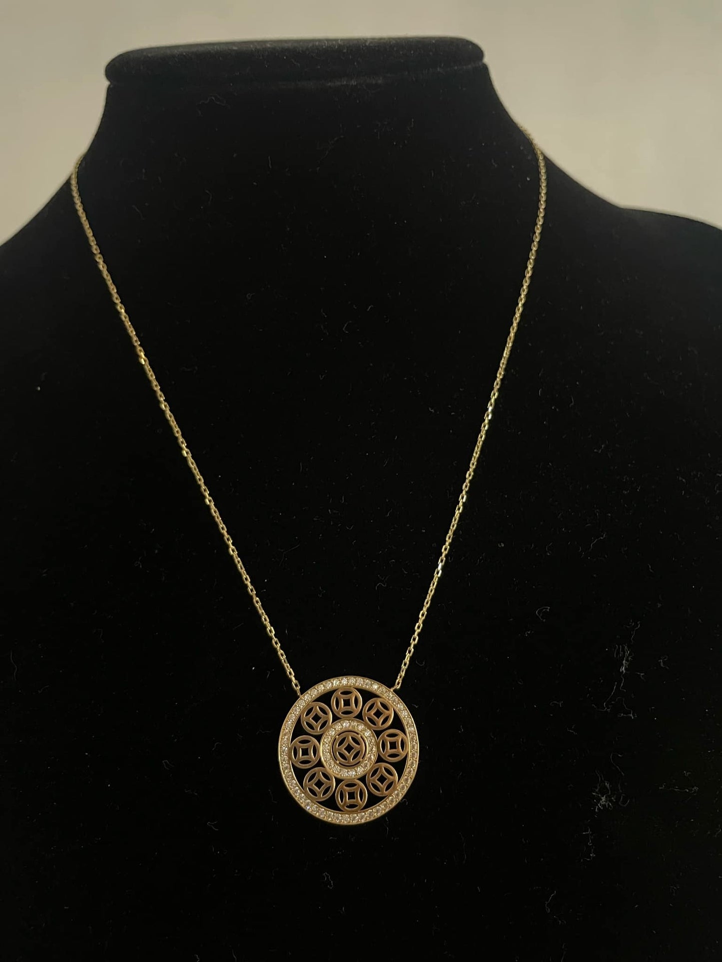 18k Saudi Gold Necklace – 5.98 grams