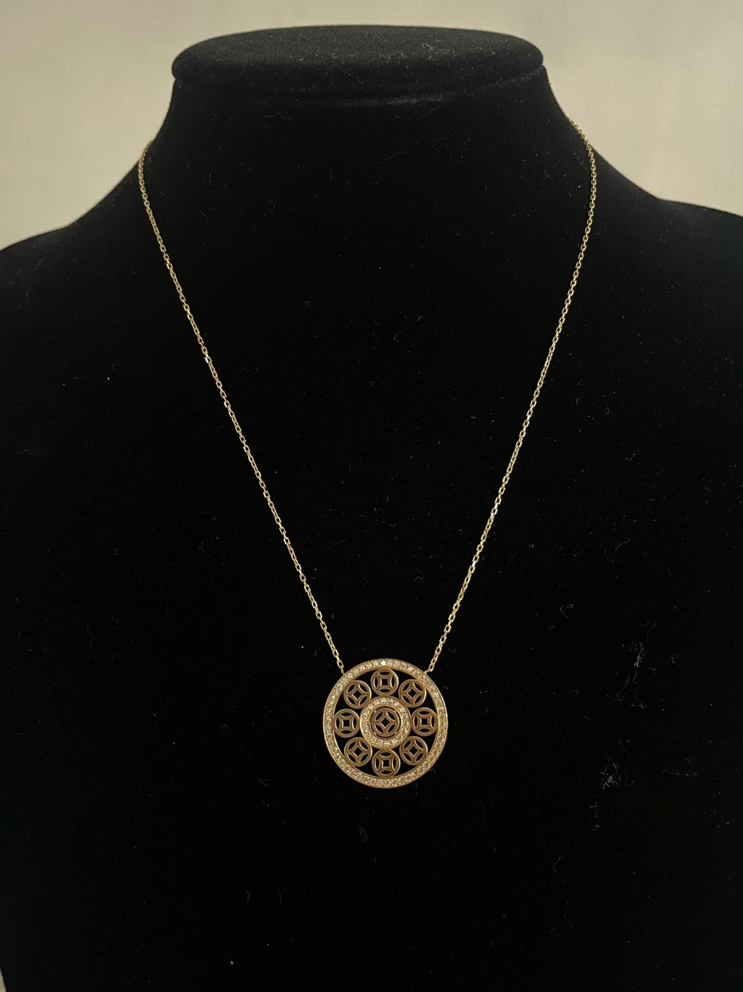 18k Saudi Gold Necklace – 5.98 grams