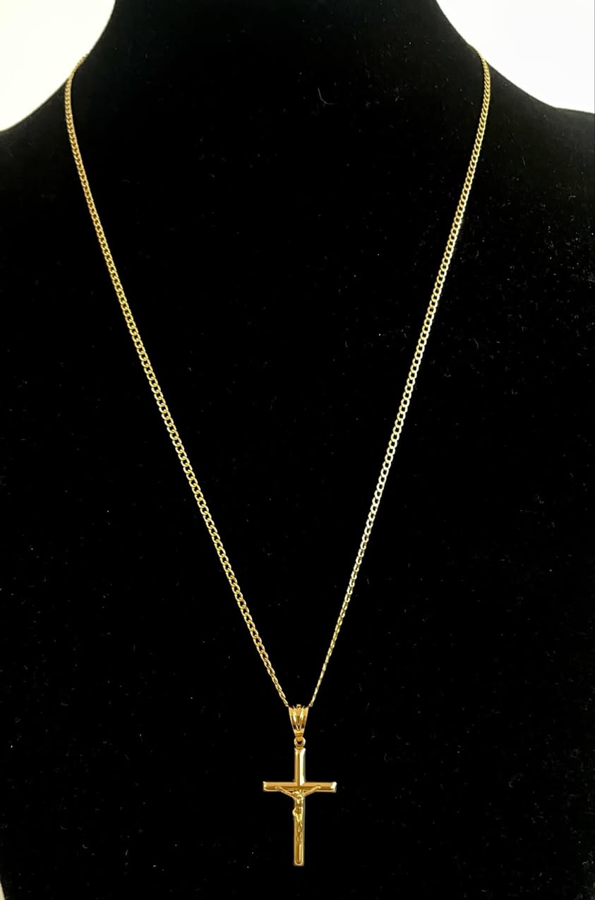 18k Saudi Gold Necklace – 3.31 grams