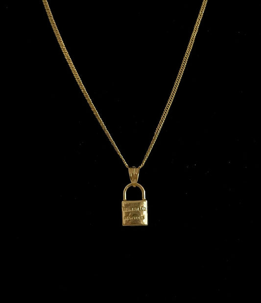 WG003687 18k Saudi Gold Necklace - 20" 3.39g
