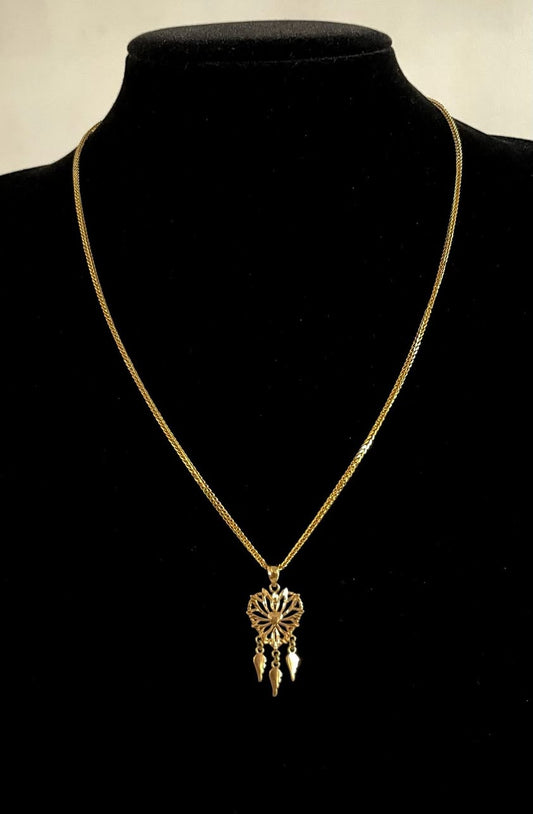 CM00018 18k Saudi Gold Necklace - 20" 4.75g