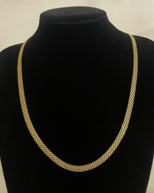 CM00017 18k Saudi Gold Necklace - 23.5" 11.04g