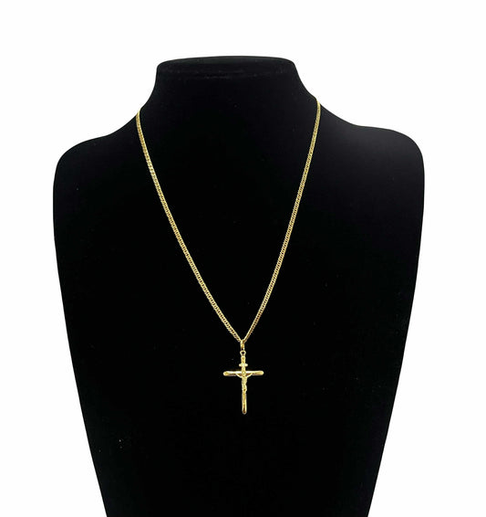 CM00026 N 18k Saudi Gold Necklace 20" 5.03g