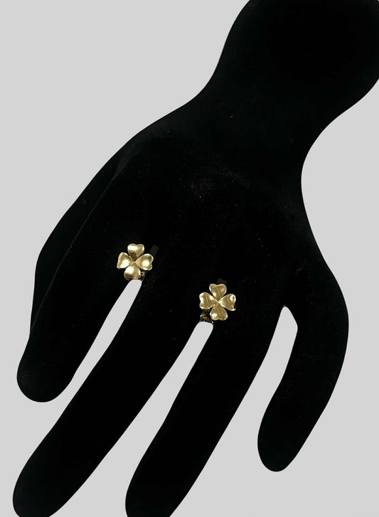 CM00062 E 18k Saudi Gold Earrings 1.25g