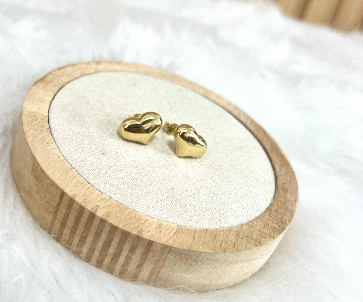 CM00106 Earrings 18k Saudi Gold  2.23g