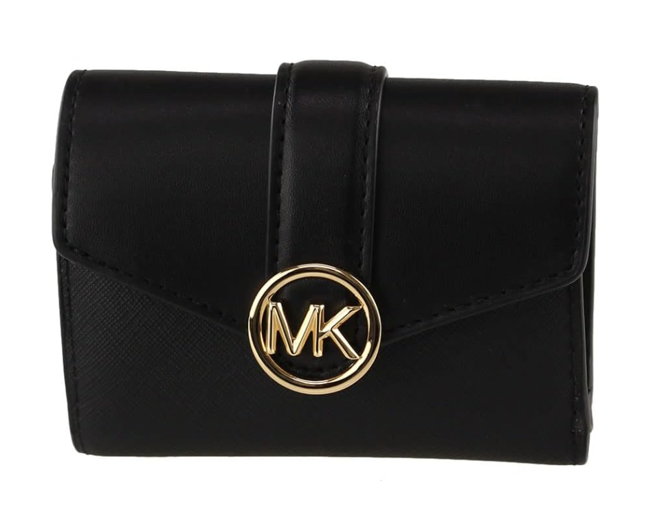Michael Kors Carmen Trifold Wallet Black