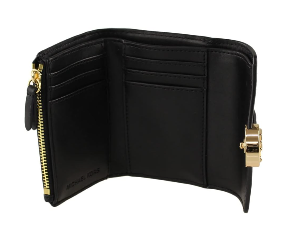 Michael Kors Carmen Trifold Wallet Black
