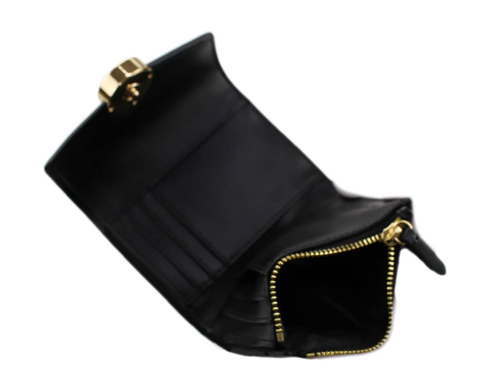 Michael Kors Carmen Trifold Wallet Black
