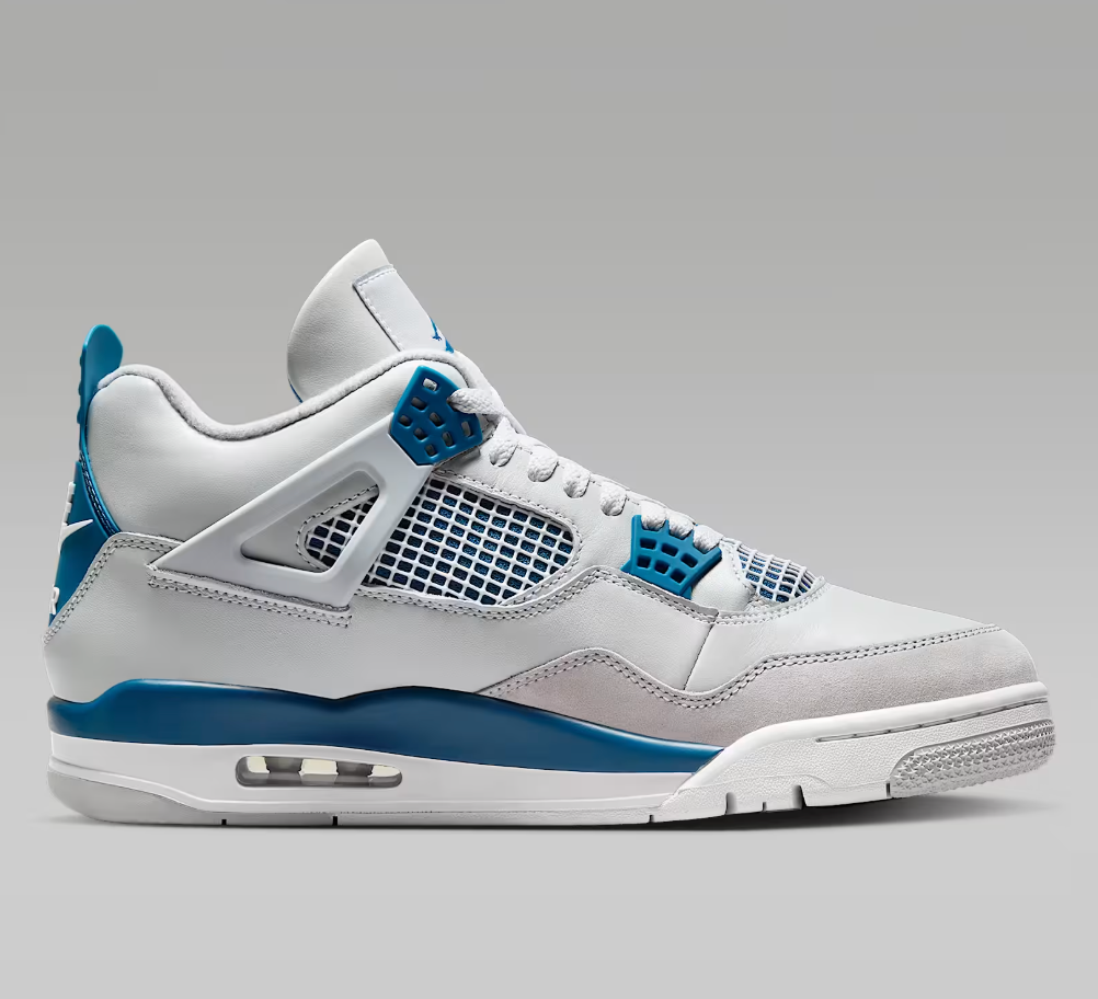 Air Jordan 4 (Military Blue) Size 10 Shoes