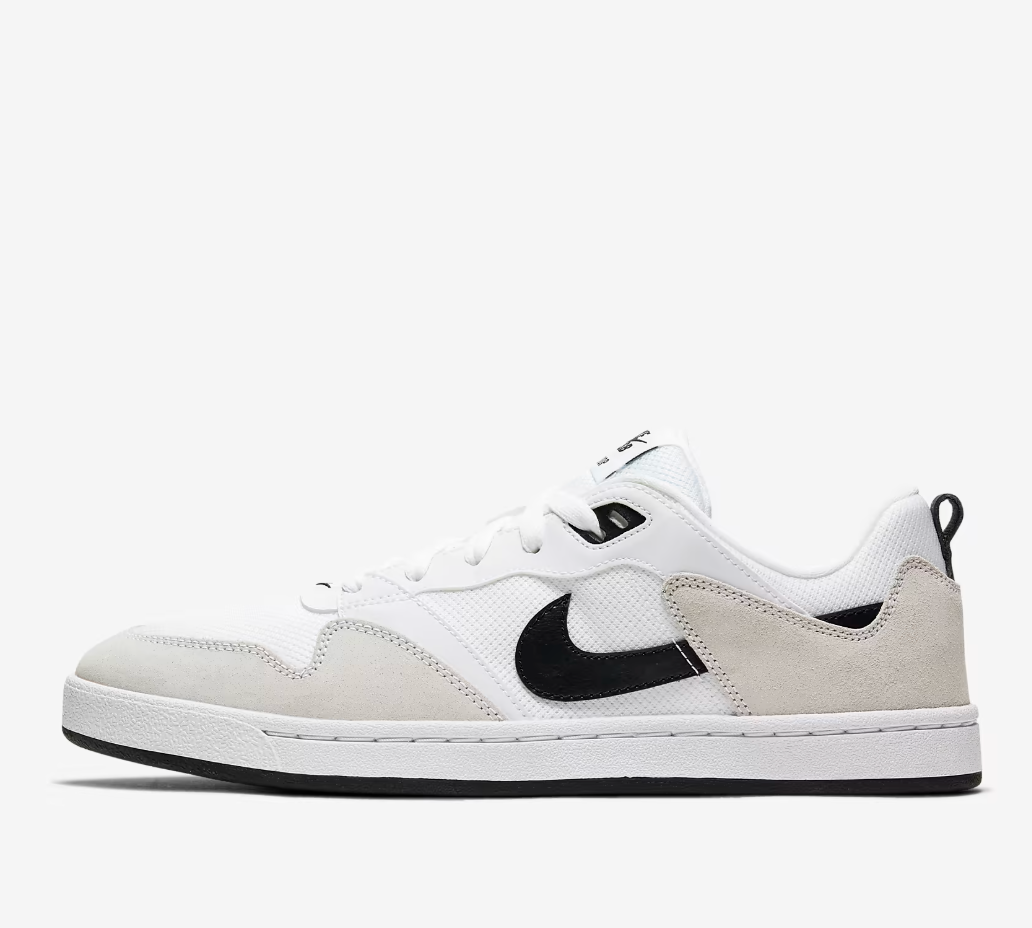 Nike SB Alleyoop (White/Black) Sizes 9, 9.5, and 10 Shoes