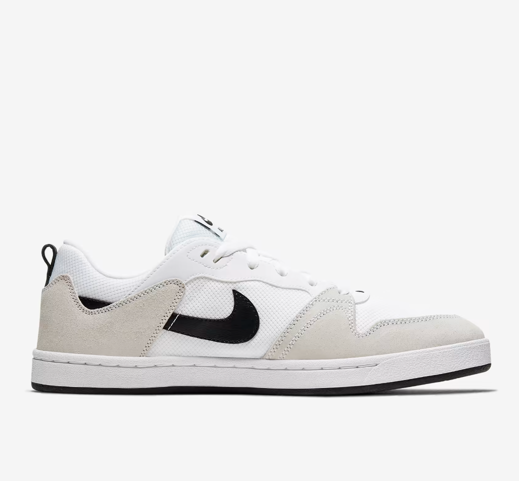 Nike SB Alleyoop (White/Black) Sizes 9, 9.5, and 10 Shoes