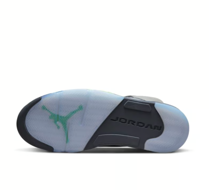 Air Jordan 5 Retro (Grey/Green) Size 7 and 10 Shoes