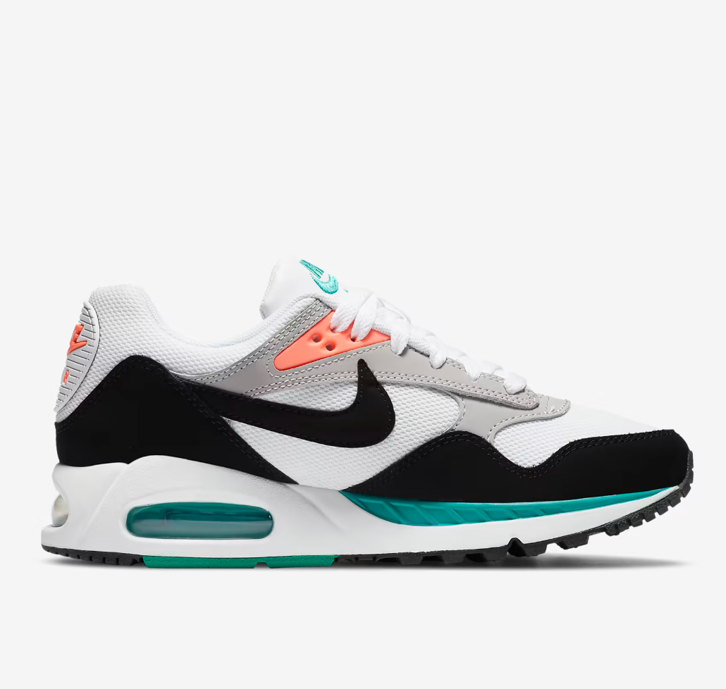 Nike Air Max Correlate (White/black/green) Size 6.5, 7, and 8 Shoes