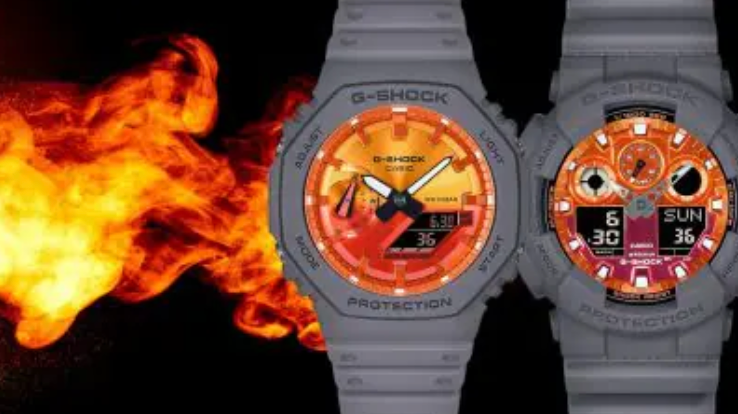 Casio G-shock GA-2100FL-8A Watch