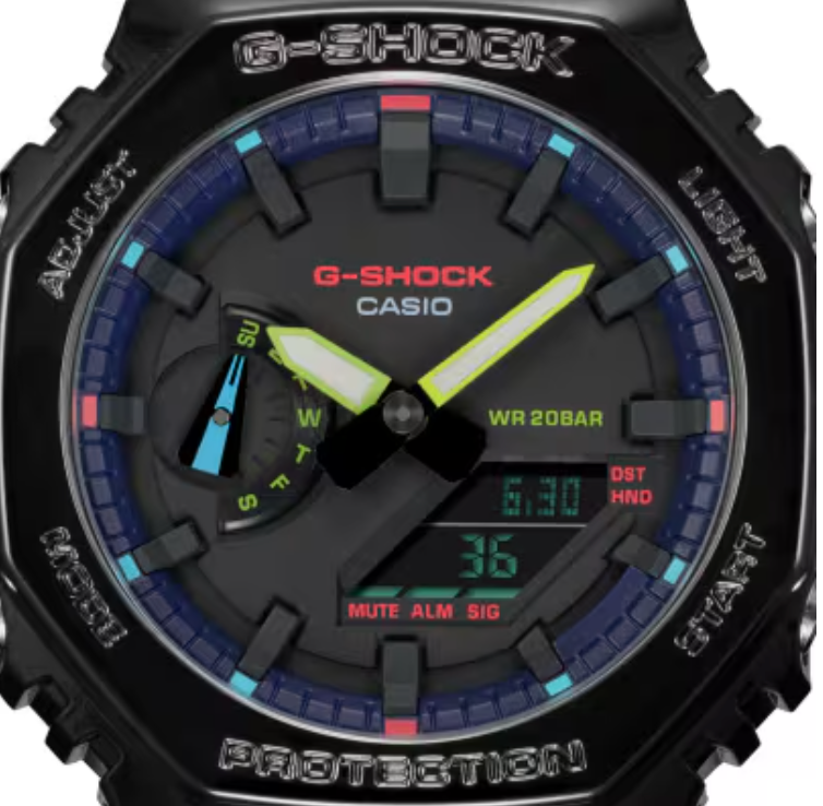 Casio G-shock GA-2100RGB-1A Watch