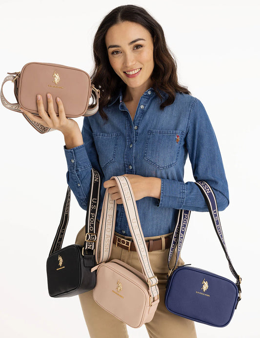 US Polo Association CLASSIC ZIP CROSSBODY BAG Assorted Colors