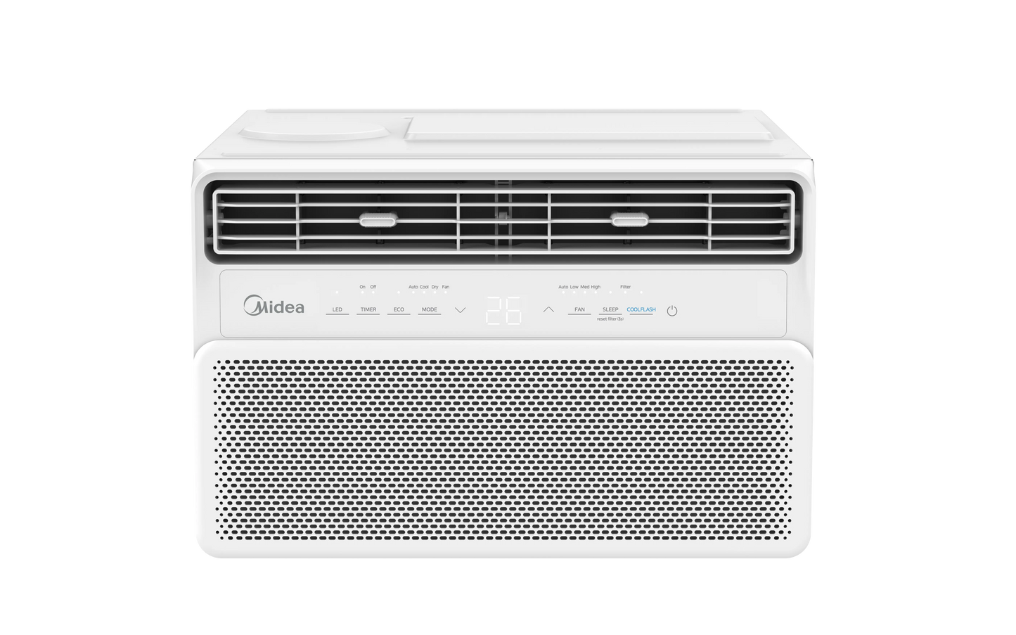 Midea MWWA09CRFN8 1HP Inverter, Compact, Hypergap Fin, R32 Window Type Airconditioner
