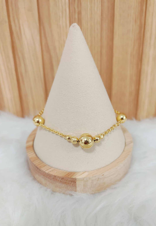 WG003836 B 18k Saudi Gold 7-8" 5.09g
