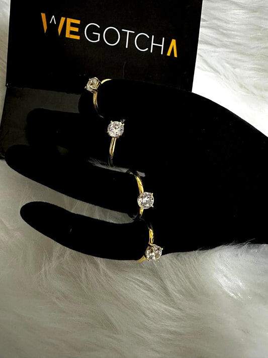 WG02260 R , 18k Saudi Gold Ring – 0.96 grams