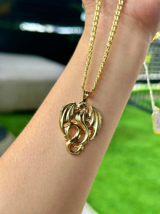 WG03170 N 18k Saudi Gold Necklace – 7.52 grams