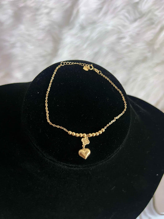 WG03363  18k Saudi Gold Bracelet – 1.76 grams
