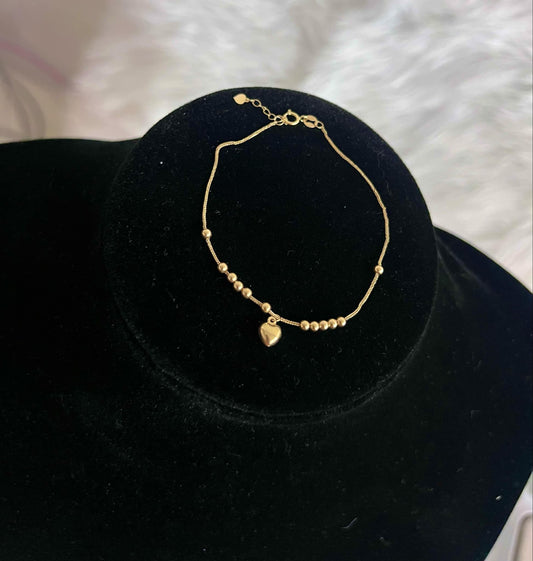 WG03366 18k Saudi Gold Bracelet – 0.66 grams