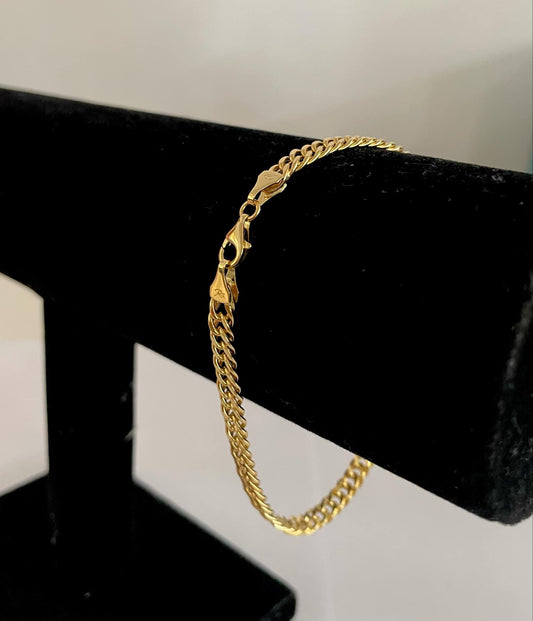 WG03375 18k Saudi Gold Bracelet – 5.81 grams