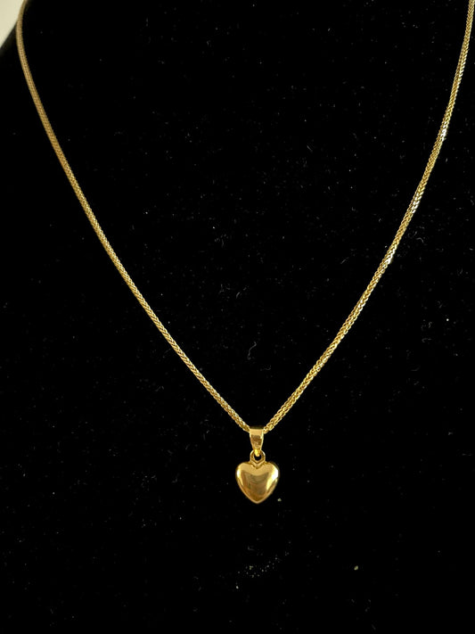 18k Saudi Gold Necklace – 2.01 grams