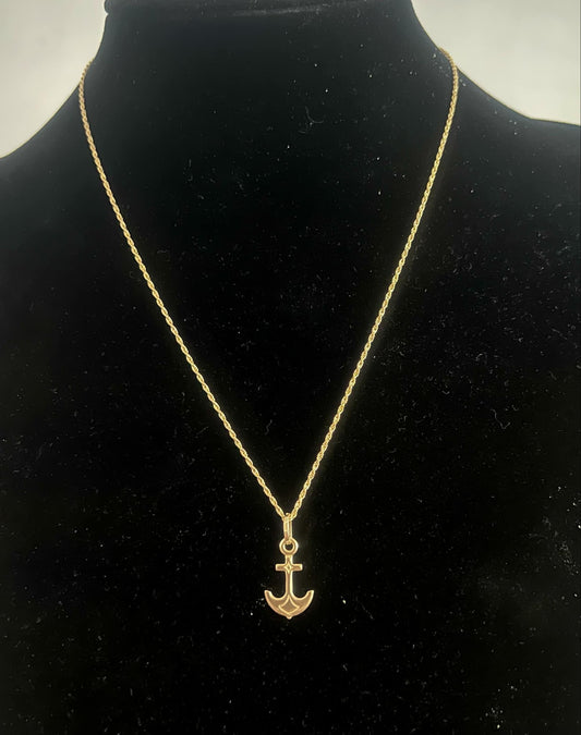 18k Saudi Gold Necklace – 1.88 grams