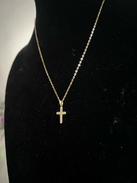 WG03473 N, 18k Saudi Gold Necklace – 1.29 grams