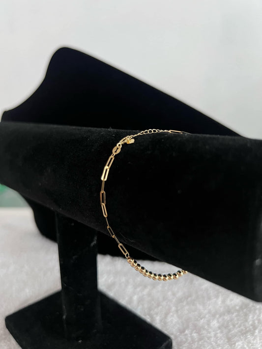 WG03476 B, 18k Saudi Gold Bracelet – 0.85 grams
