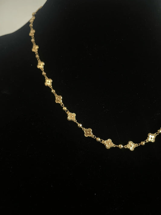 18k Saudi Gold Necklace – 5.92 grams