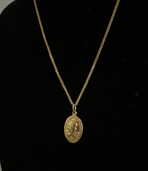 18k Saudi Gold Necklace – 4.66 grams