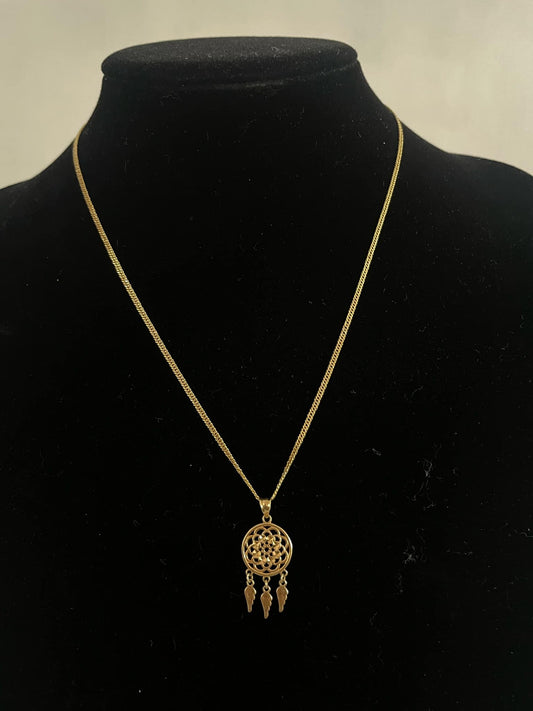WG03512 N, 18k Saudi Gold Necklace – 4 grams