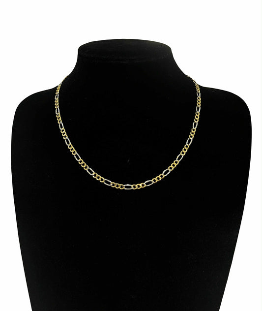 WG03563 N 18k Saudi Gold Necklace 18" 7.30g